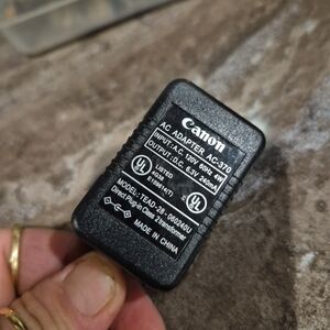 Canon AC Adapter AC-370 - Black Plastic Housing